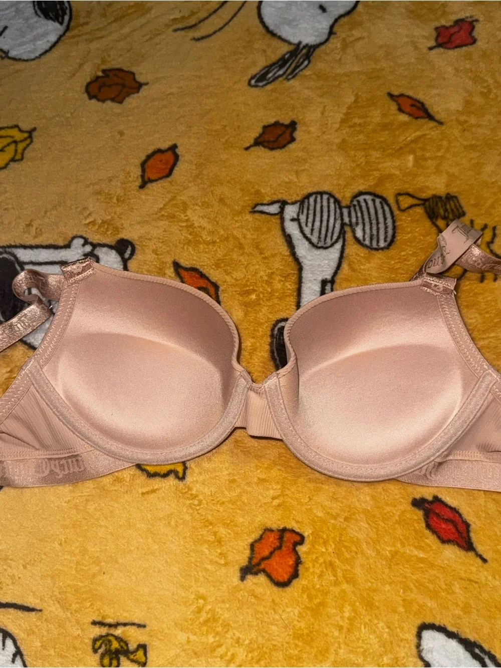 Juicy Couture Light Pink Padded T-Shirt Bra